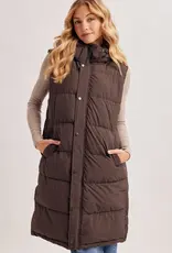 Longline Quilted Zipper