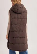 Longline Quilted Zipper