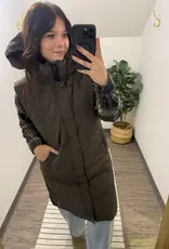 Longline Quilted Zipper