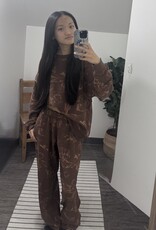 Blu Pepper Western Print Long Sleeve