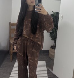 Blu Pepper Western Print Long Sleeve