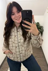 Very J Western Horse Print Jacket