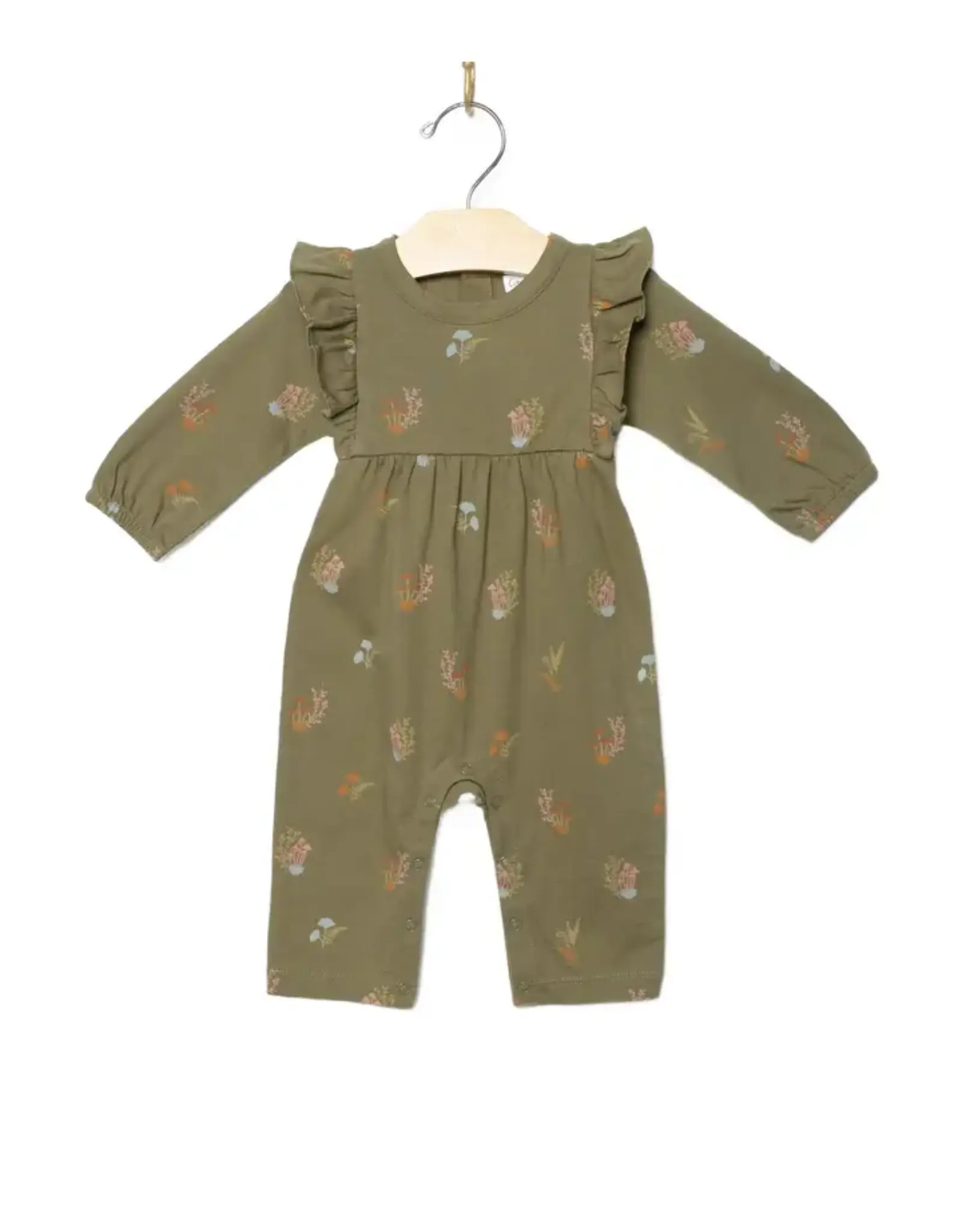 City Mouse Studio Lichen Mushroom Flutter Romper