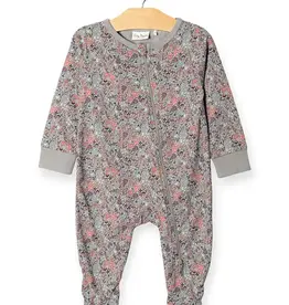 City Mouse Studio Fall Forest Footie Romper
