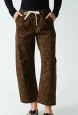 Mono B Leopard Wide Leg Pants