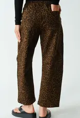 Mono B Leopard Wide Leg Pants