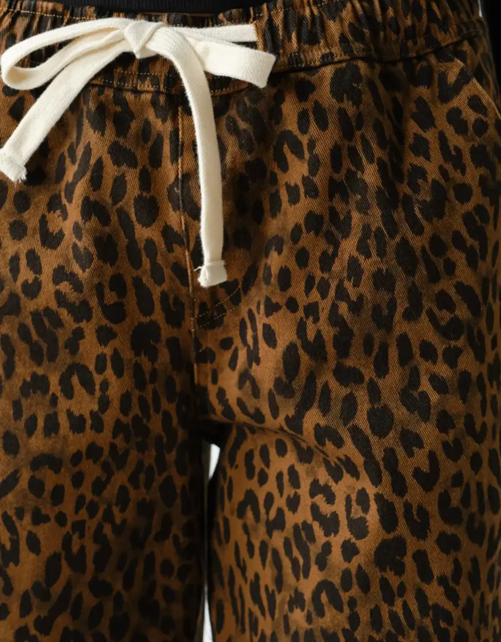 Mono B Leopard Wide Leg Pants
