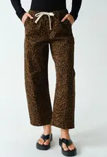 Mono B Leopard Wide Leg Pants