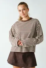 Mono B Horizon Striped Long Sleeve