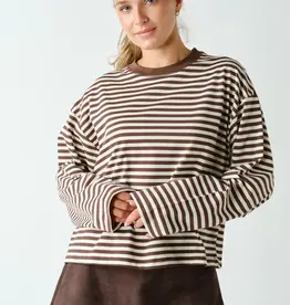 Mono B Horizon Striped Long Sleeve