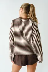 Mono B Horizon Striped Long Sleeve
