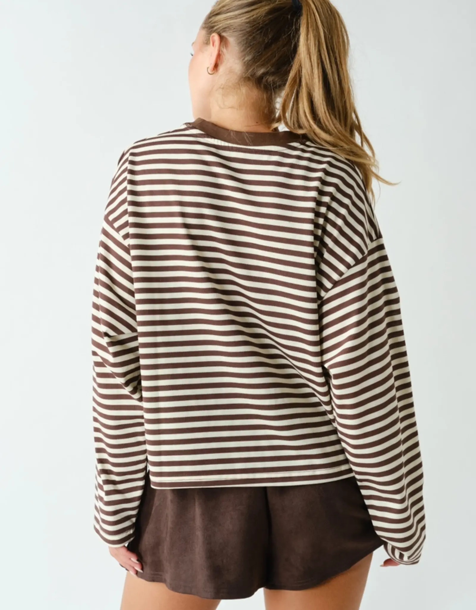 Mono B Horizon Striped Long Sleeve