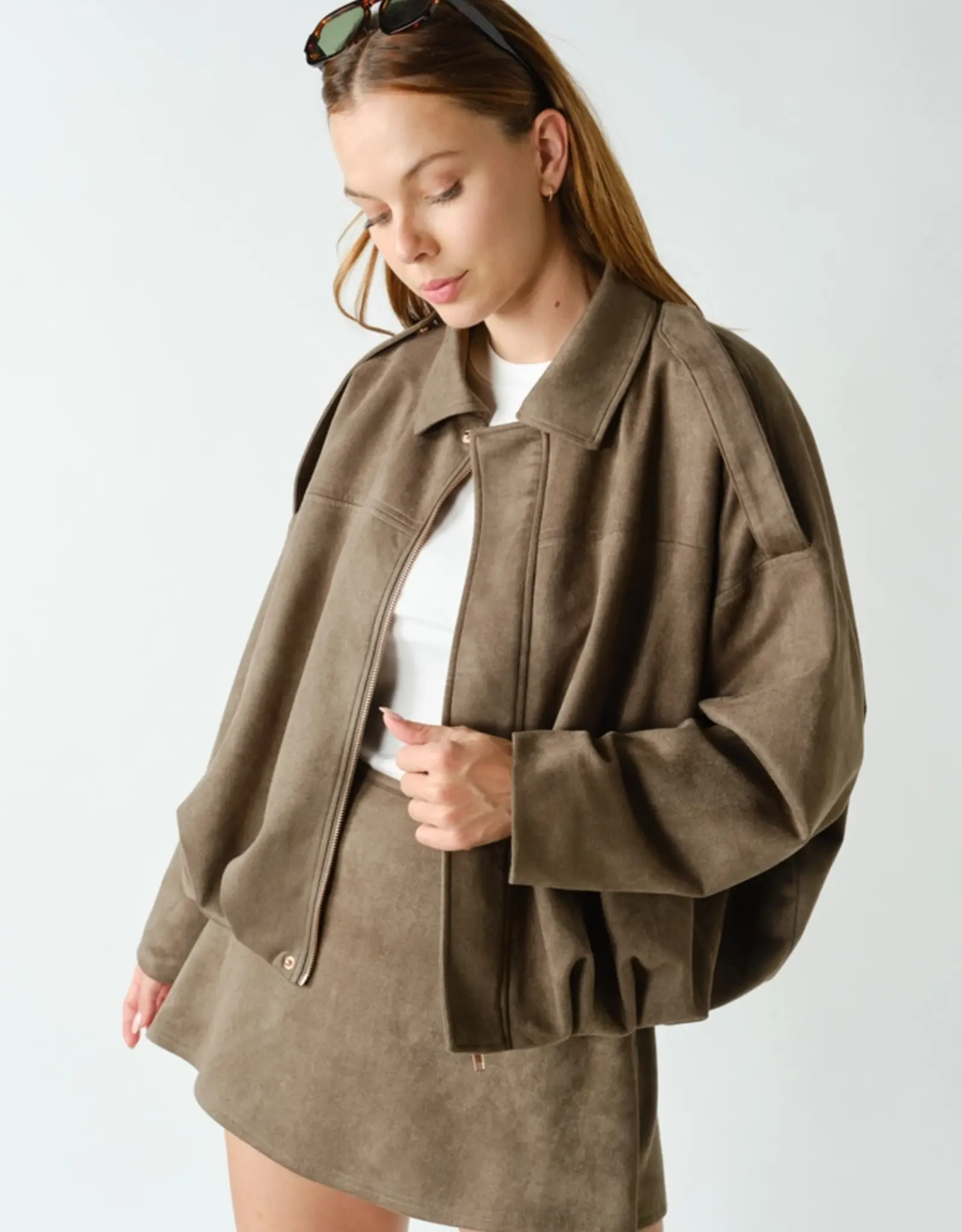 Mono B Mojave Suede Jacket