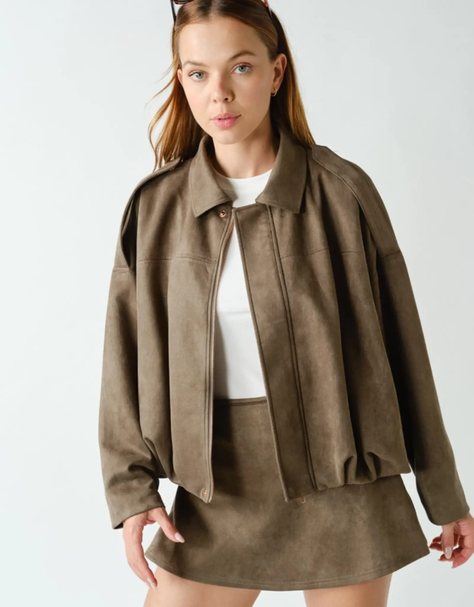 Mono B Mojave Suede Jacket