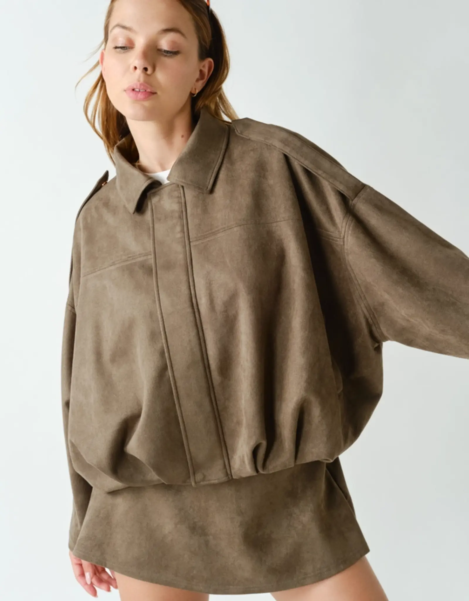 Mono B Mojave Suede Jacket