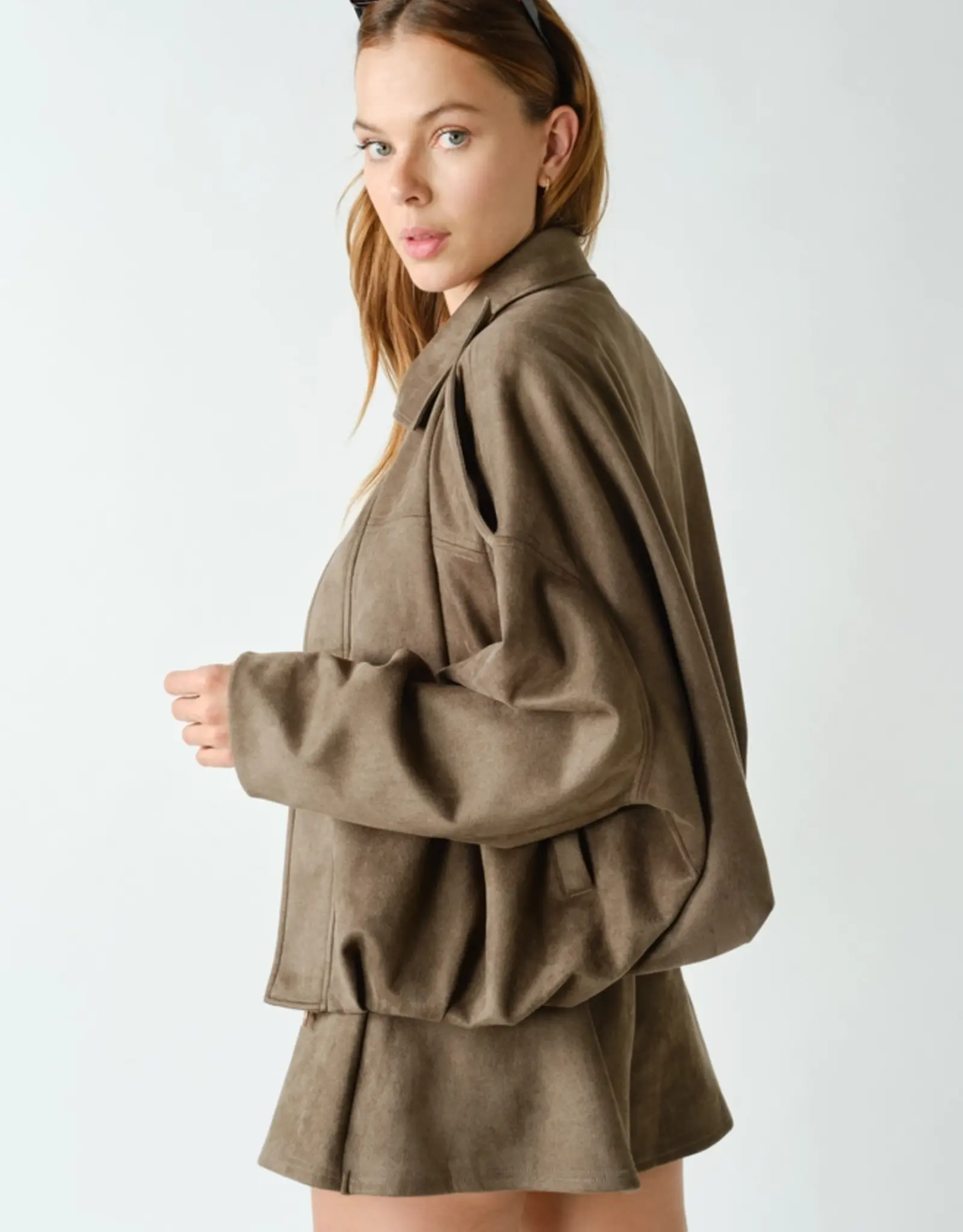Mono B Mojave Suede Jacket