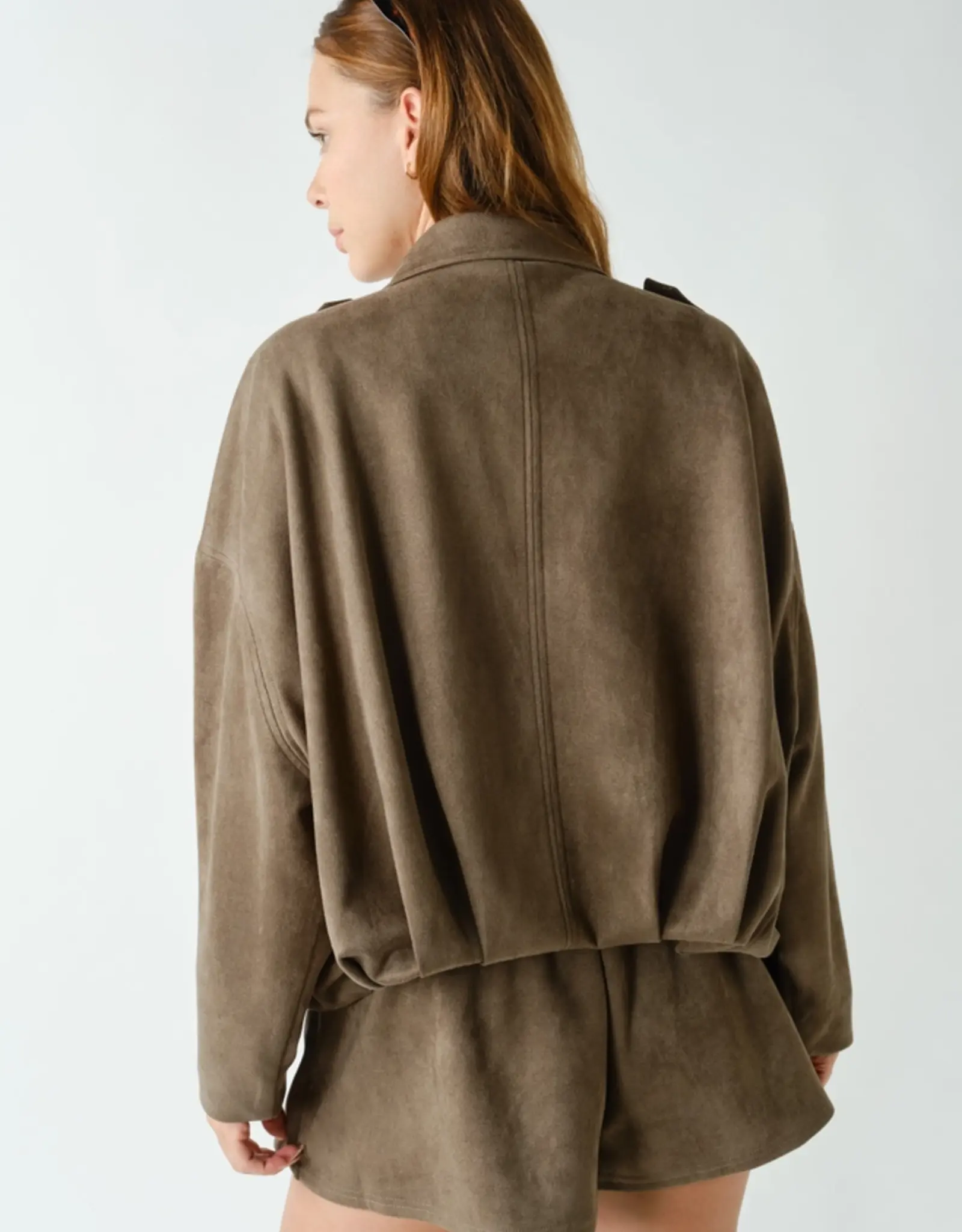 Mono B Mojave Suede Jacket