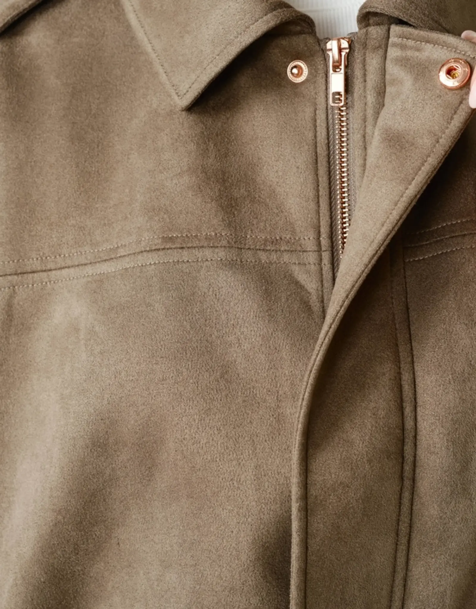 Mono B Mojave Suede Jacket