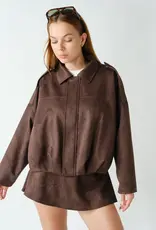 Mono B Mojave Suede Jacket