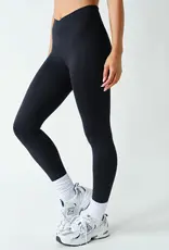 Mono B Venice Crossover Waist Leggings