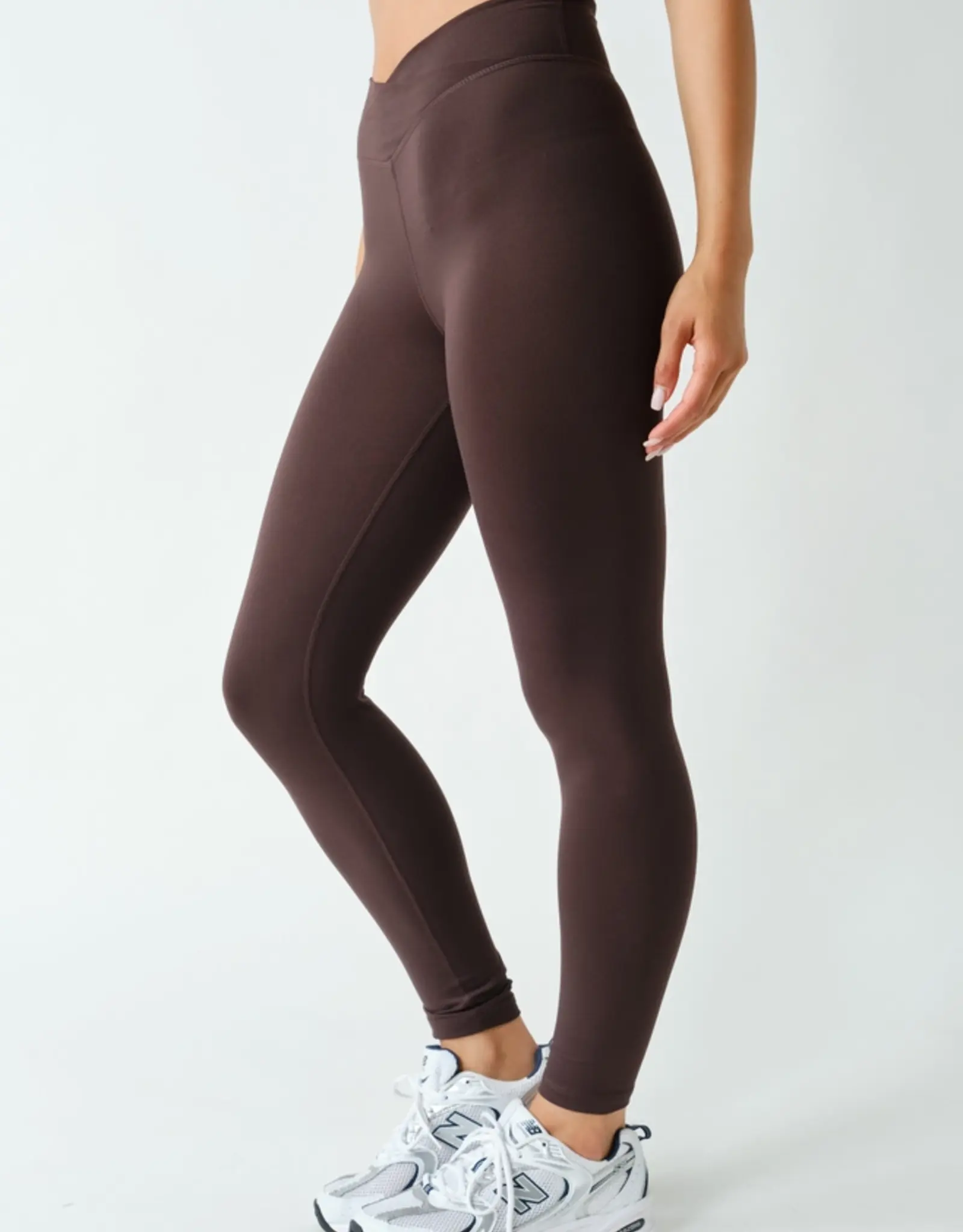 Mono B Venice Crossover Waist Leggings