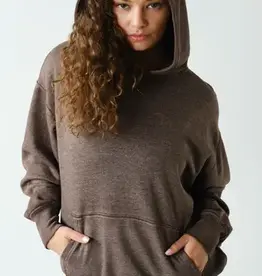 Mono B Burn Out Fleece Hoodie