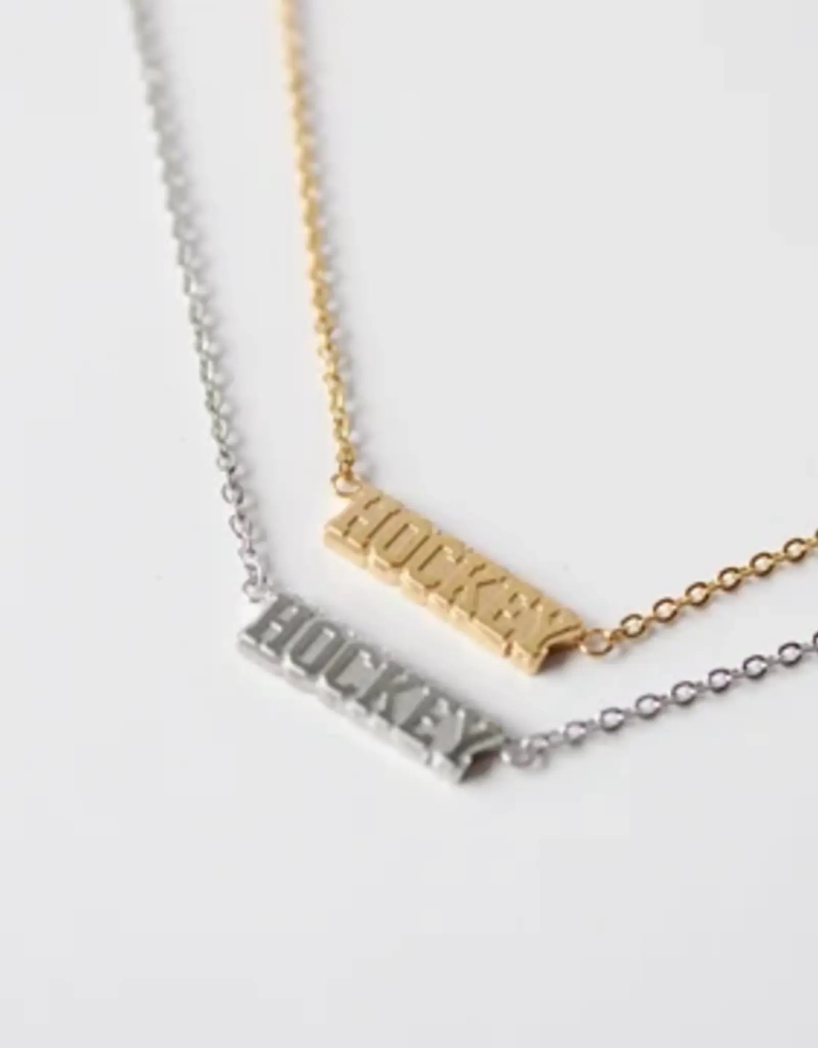 Sweet Three Designs Hockey Necklace