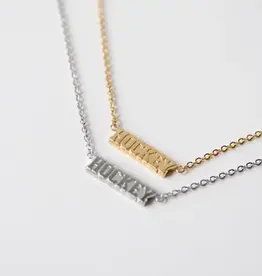 Sweet Three Designs Hockey Necklace