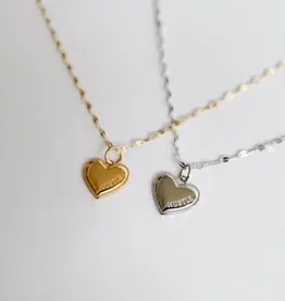 Sweet Three Designs Heart & Hustle Necklace