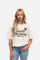 Country Liberty Duck Hunting Co Tee