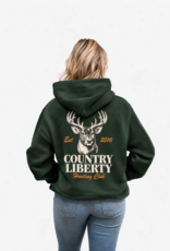 Country Liberty Deer Hunting Club Hoodie