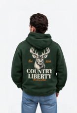 Country Liberty Deer Hunting Club Hoodie
