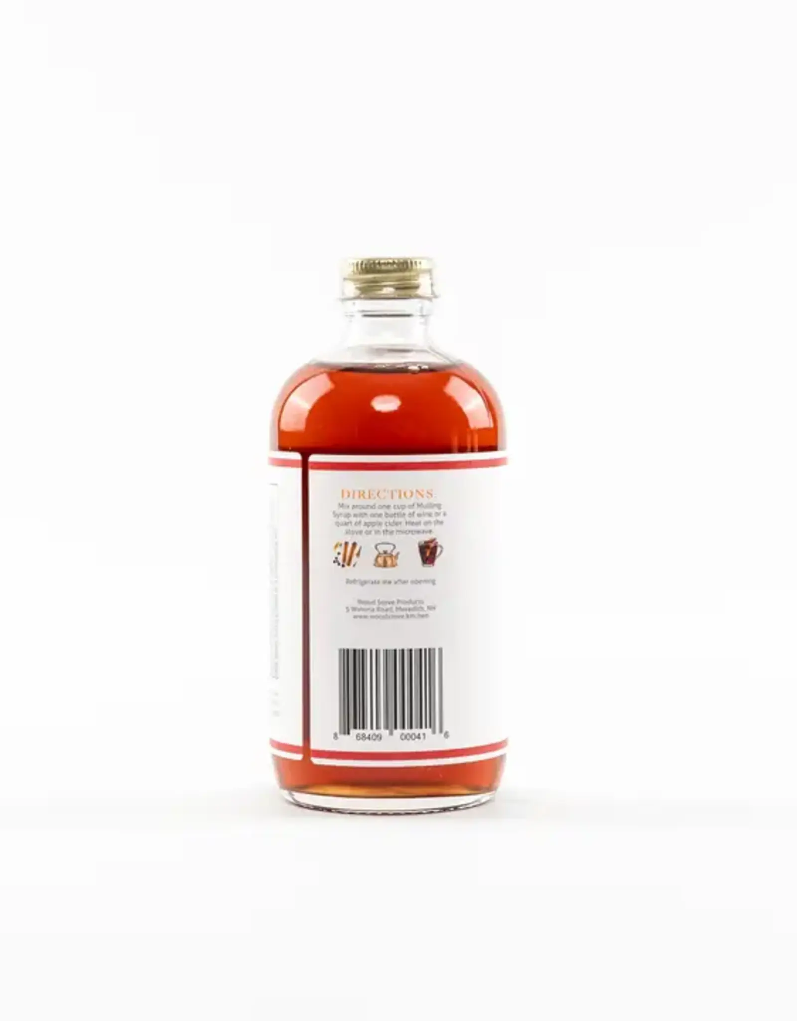 Wood Stove Kitchen Cocktail Mixer, Mulling Syrup 8oz