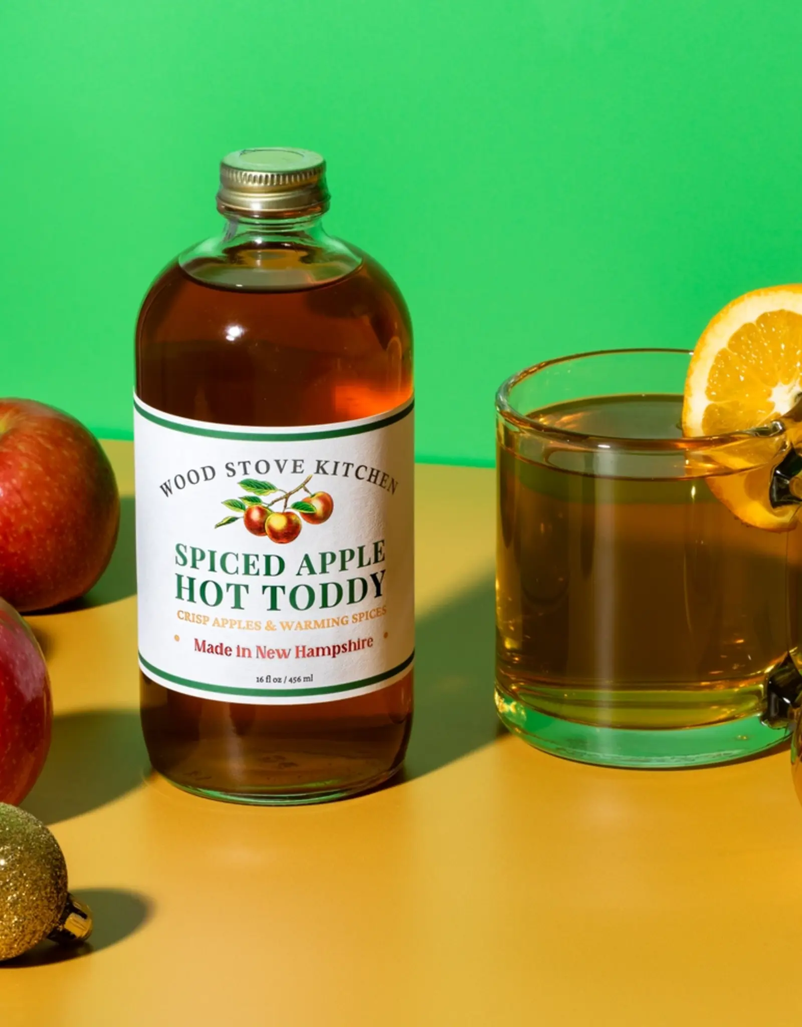 Wood Stove Kitchen Cocktail Mixer, Spiced Apple Toddy
