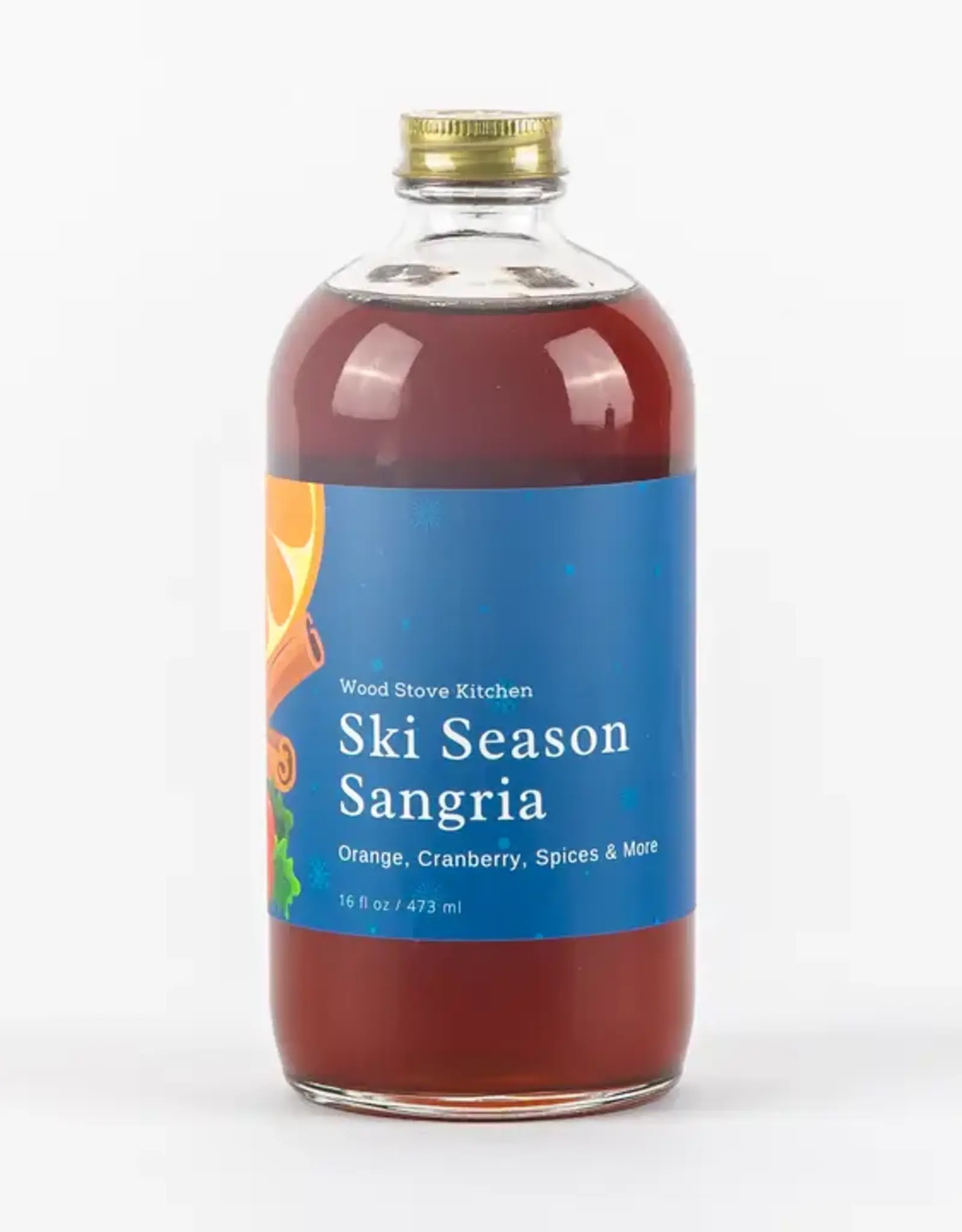 Wood Stove Kitchen Cocktail Mixer, Ski Season Sangria