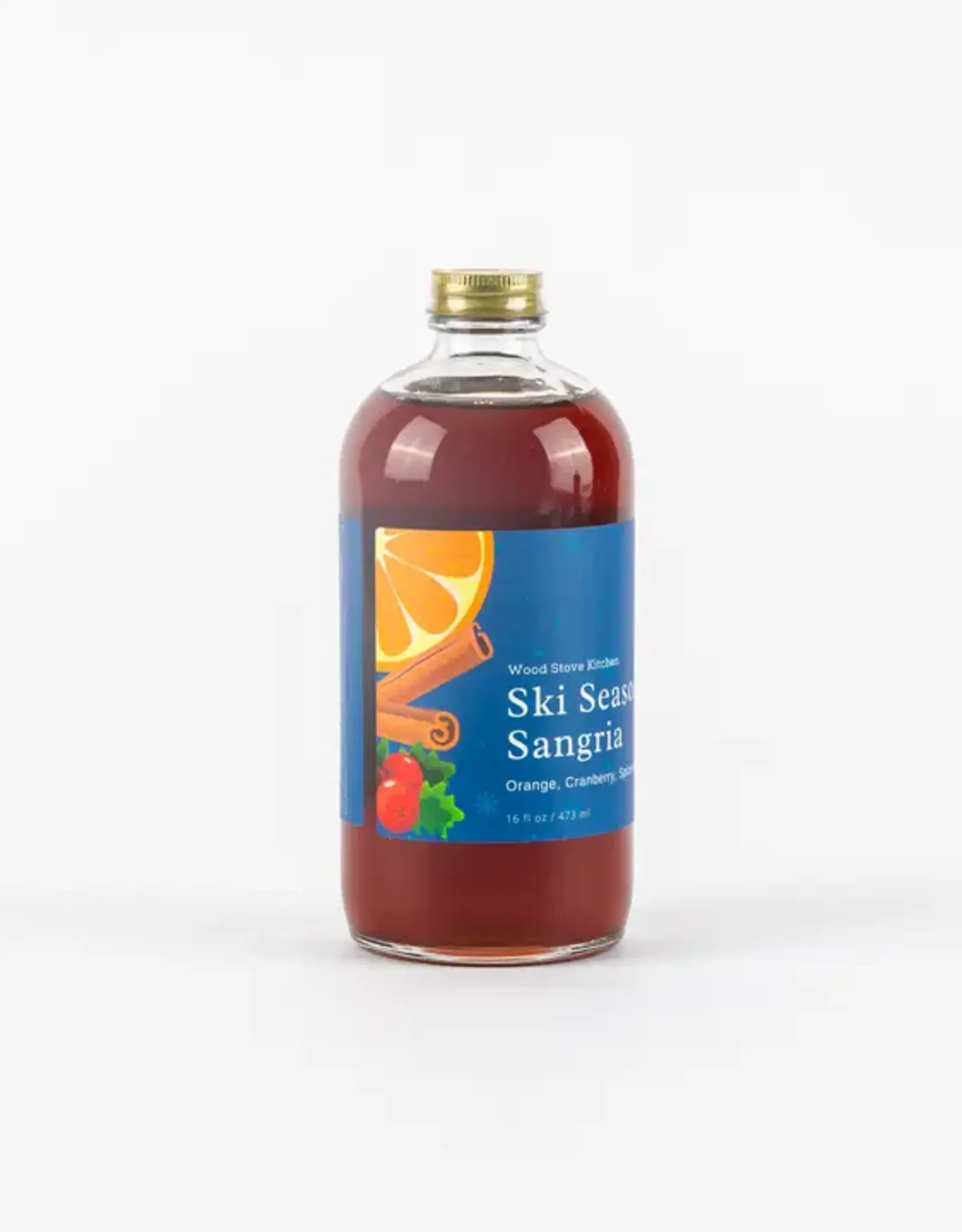 Wood Stove Kitchen Cocktail Mixer, Ski Season Sangria