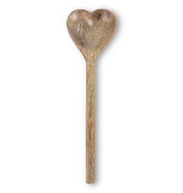 Heart Shaped Wooden Spoon