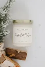 Hollowood Home Soy Candle, Fresh Cut Balsam