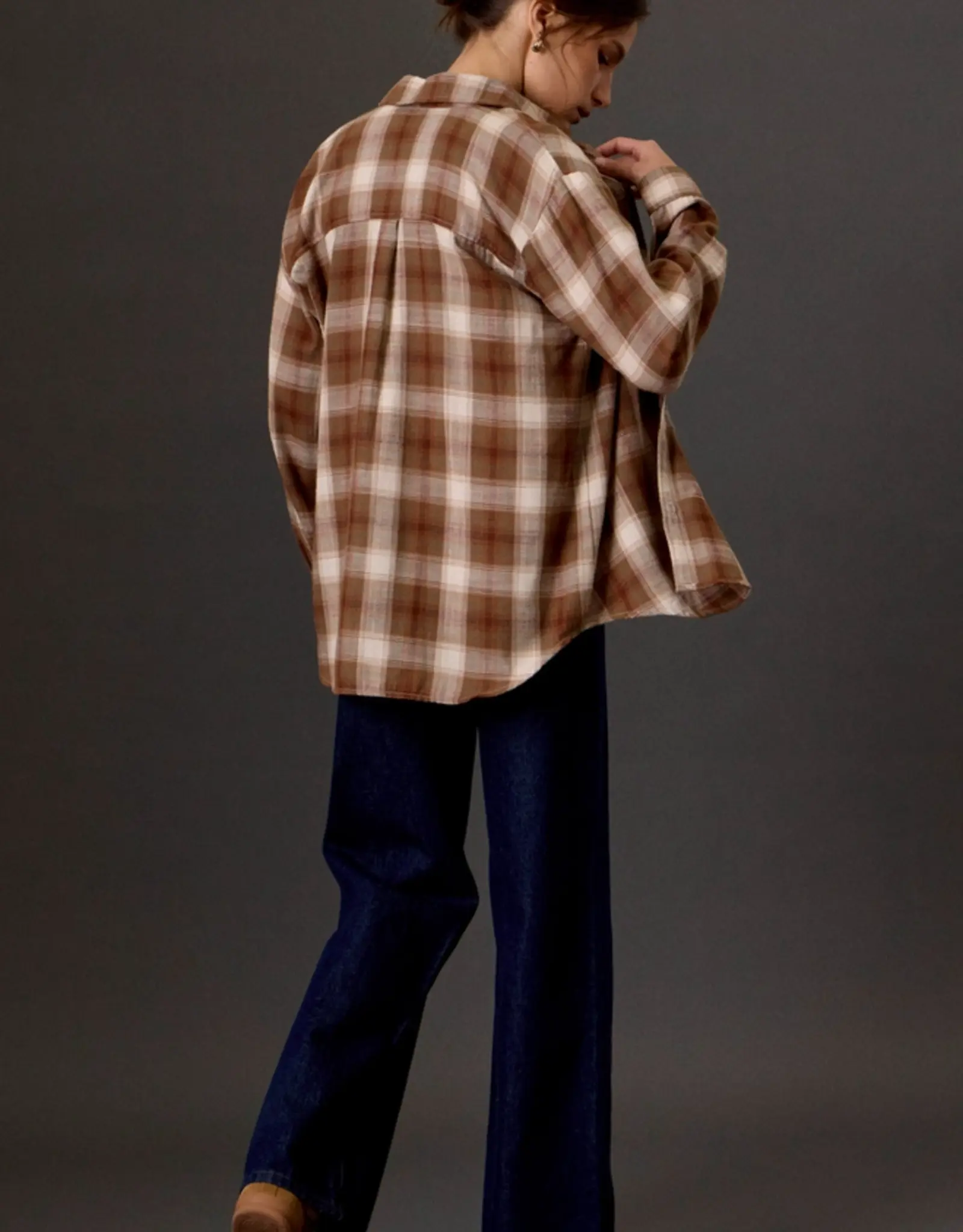 Oversized Button Up Flannel