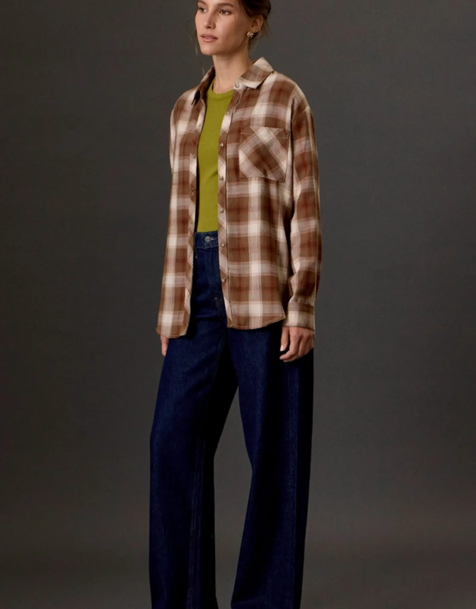 Oversized Button Up Flannel