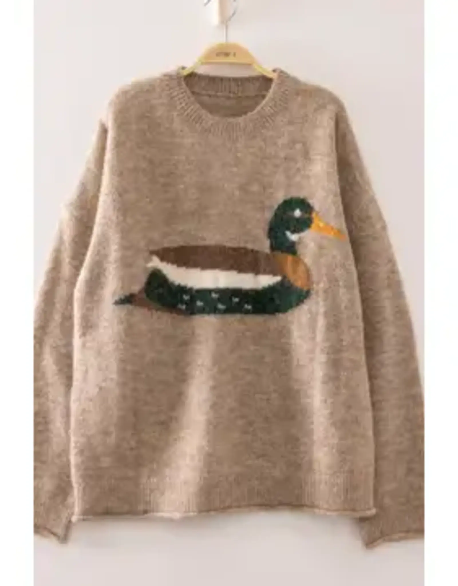 Very J Mallard Knit Sweater