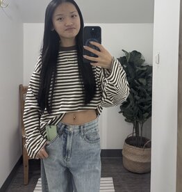 Mono B Horizon Striped Long Sleeve