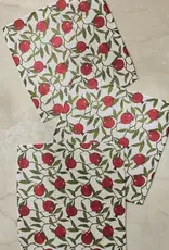 Geometry Dishcloth Set- Ruby Rind