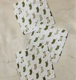 Geometry Dishcloth Set- Stocking Medley
