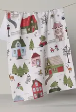 Geometry Dishcloth Set- Winter Village
