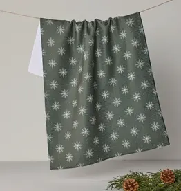 Geometry Tea Towel- Snowy