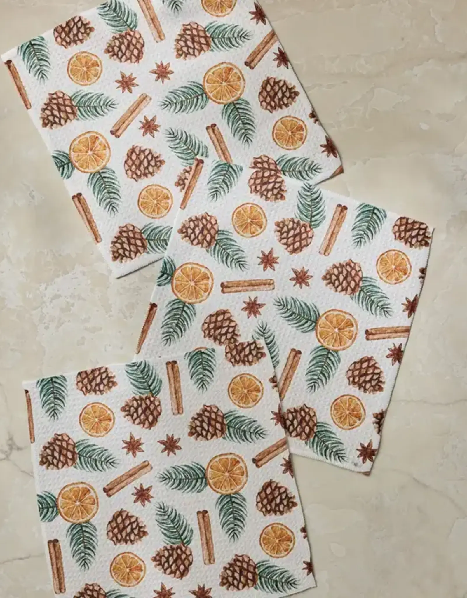 Geometry Dishcloth Set- Simmer Pot