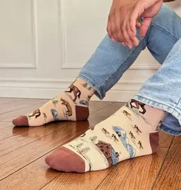 Friday Sock  Co Men's Mid-Calf Socks, Western Cowboy