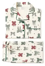 SpearmintLOVE Women's Lounge Set, Country Christmas Bows
