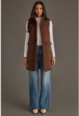 Panache Apparel Co. Longline Puffer Vest